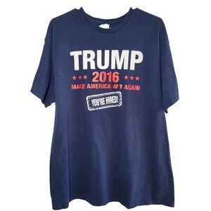 2016 Donald Trump Shirt Large Make America #1, Men's Dize XXL